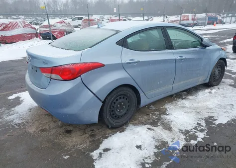 2012 Hyundai Elantra Gls (Ulsan Plant) z USA, uszkodzony, nr VIN KMHDH4AE0CU276926